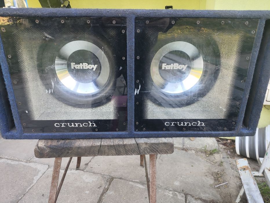Subwoofer Crunch Xfat 800, 800w 2x4ohm