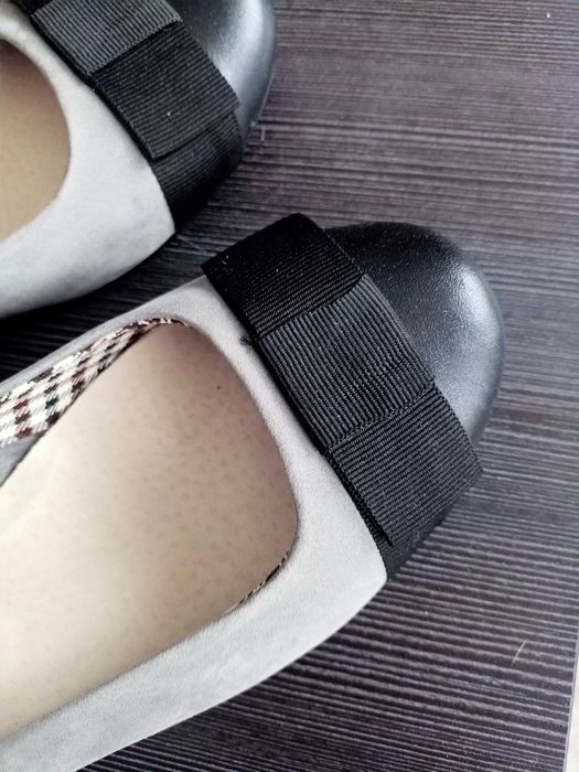 Balerinki baleriny zapato buty r. 37 z kokardką