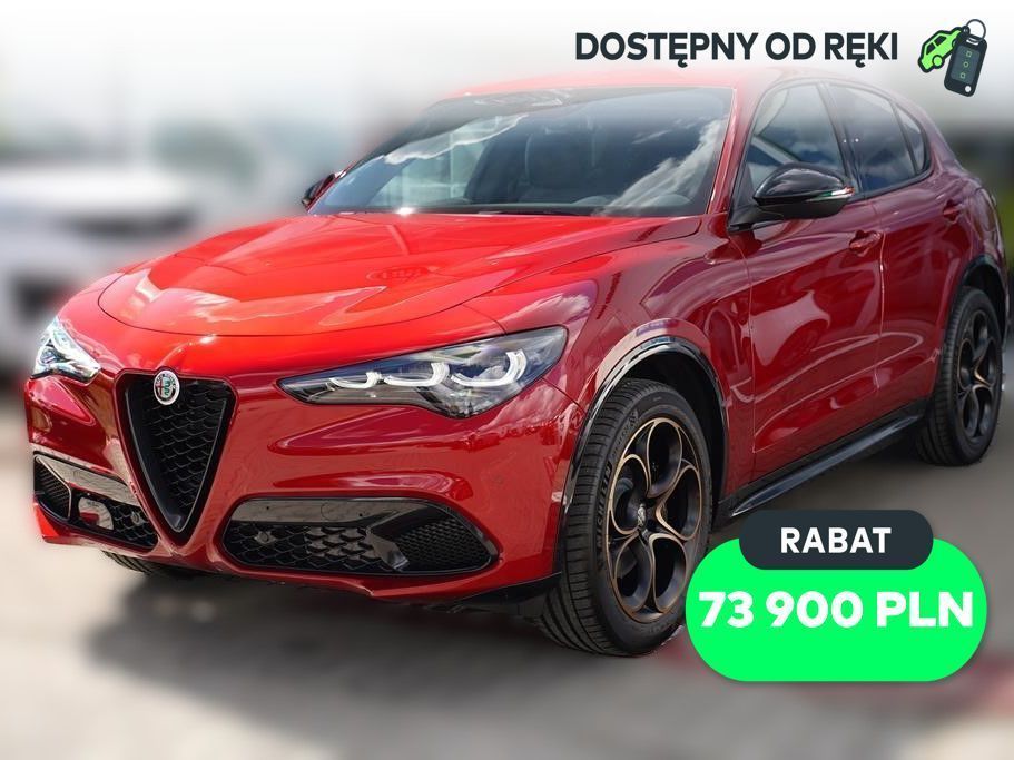 Alfa Romeo Stelvio 2.0 Turbo 280 KM Intensa Q4 automat - Od ręki !