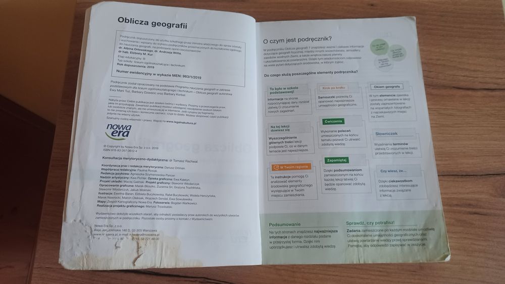 Oblicza geografii 1 liceum I technikum