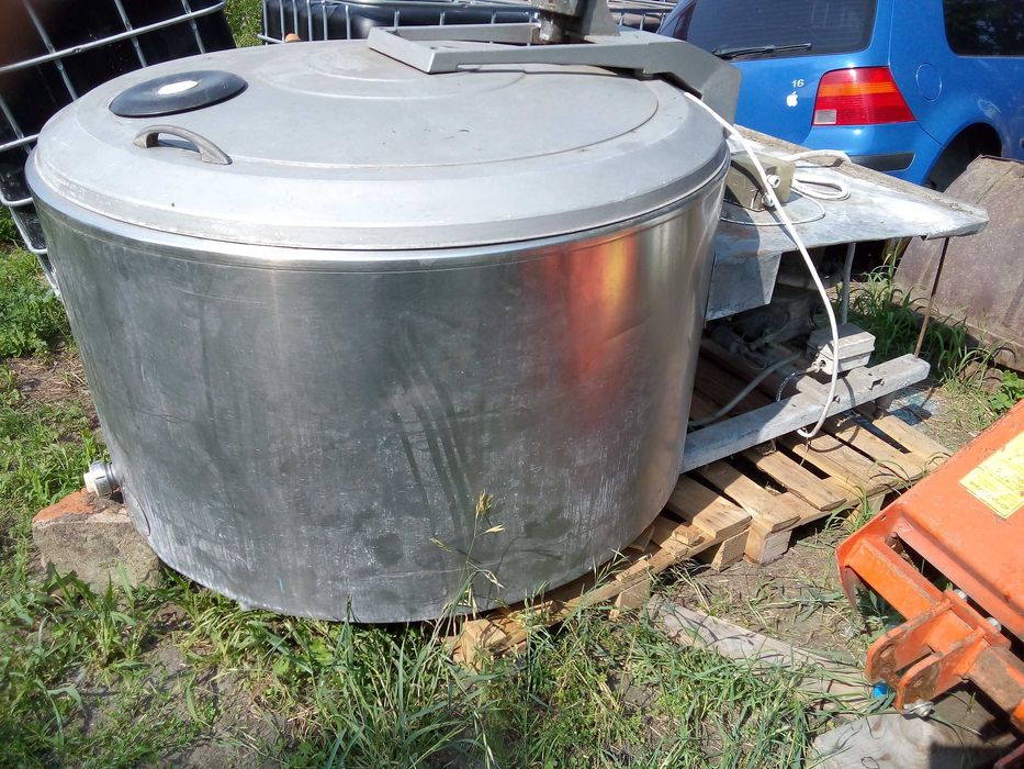 Części poszczególne do dojarka Alfa Lawa konwie aluminiowe chłodnia