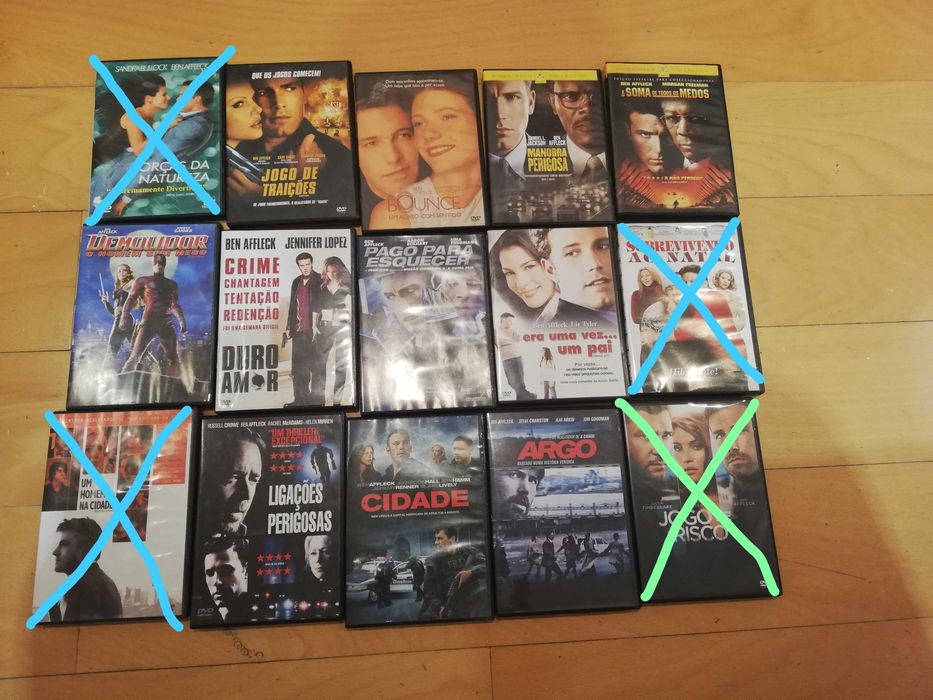 Venda de Filmes - Ator/Atriz - A a B