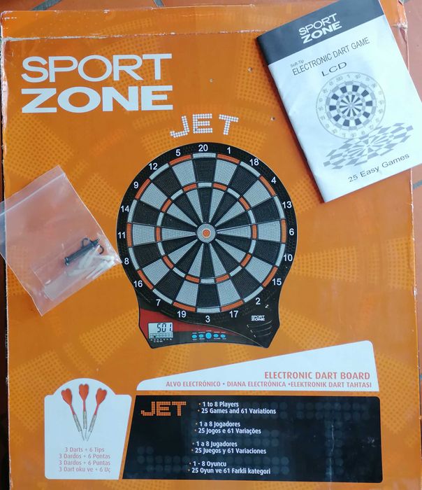 Jogo de Dardos com LCD Sport Zone