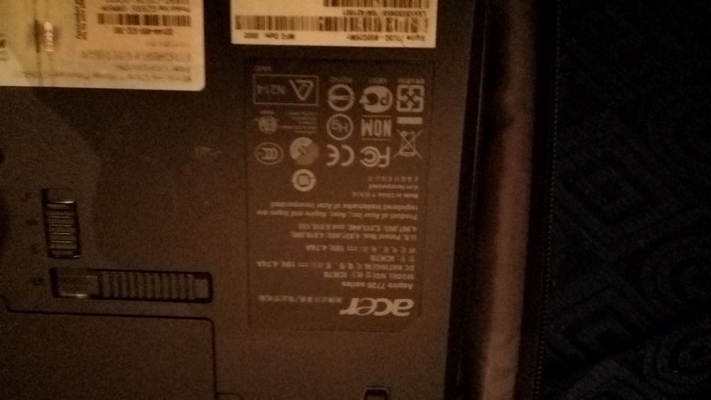 Portátil Acer Avariado