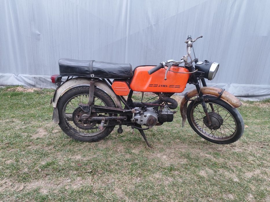 Jawa mustang 50 zarejestrowana mozliwy transport