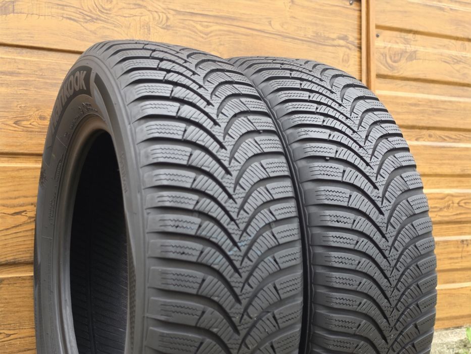195/65R15 /15 opony zimowe Hankook. Idealne 6mm. Wysyłka montaż