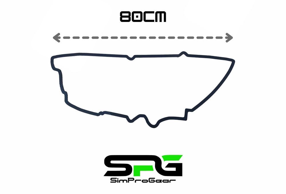 La Sarthe (Le Mans) 80cm Track - Wall Decoration