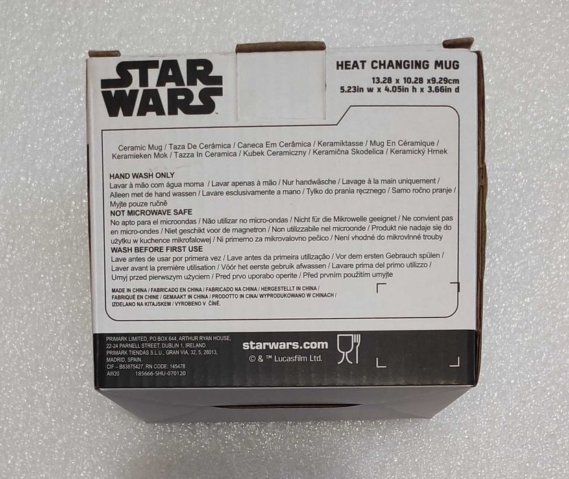 Caneca Star Wars - muda com calor NOVA425723581391196163