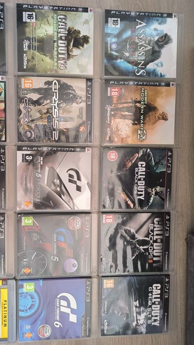 Różne gry na PS3