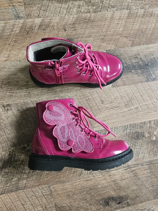 Buty botki 30 jesienne zimowe dla dziewczynki