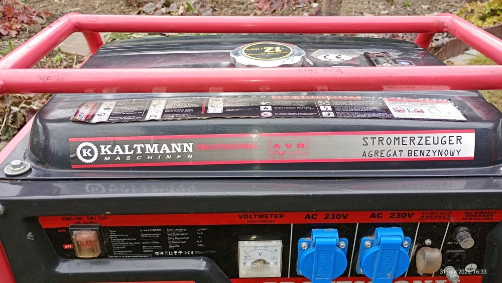 Agregat prądotwórczy Kaltmann K-AK2500 PRO