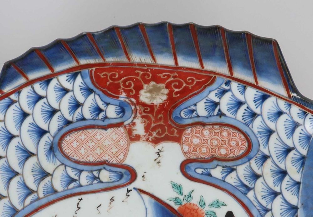 Travessa Peixeira porcelana Imari Séc. XIX/XX