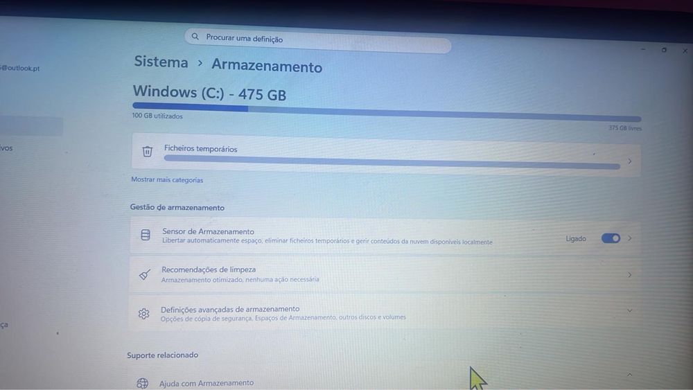 Computador hp 1 ano na minha mao