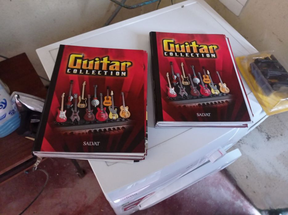 Guitarras miniatura - colecção completa com miniaturas e livros...