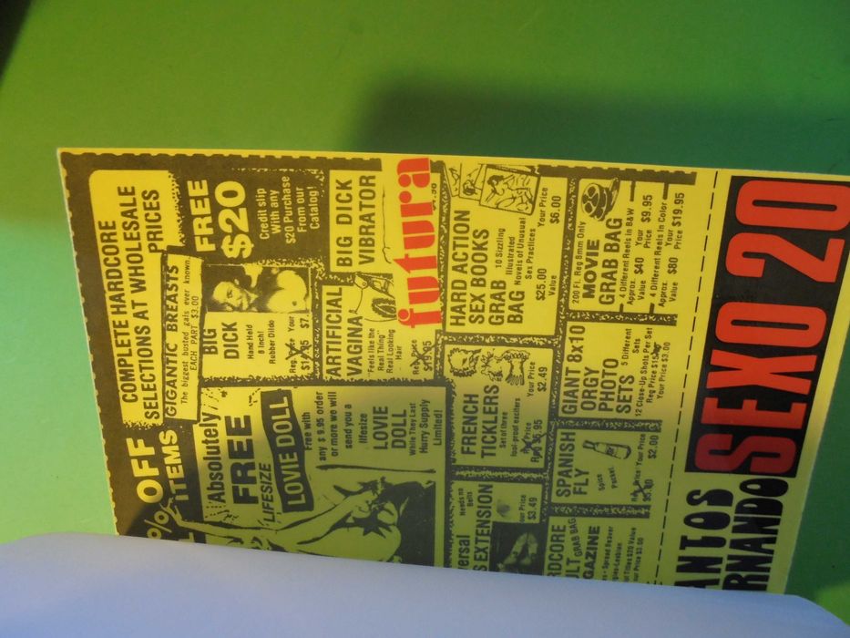 Fernando (Santos);Sexo 20;Editorial Futura,1ª Edição,1975