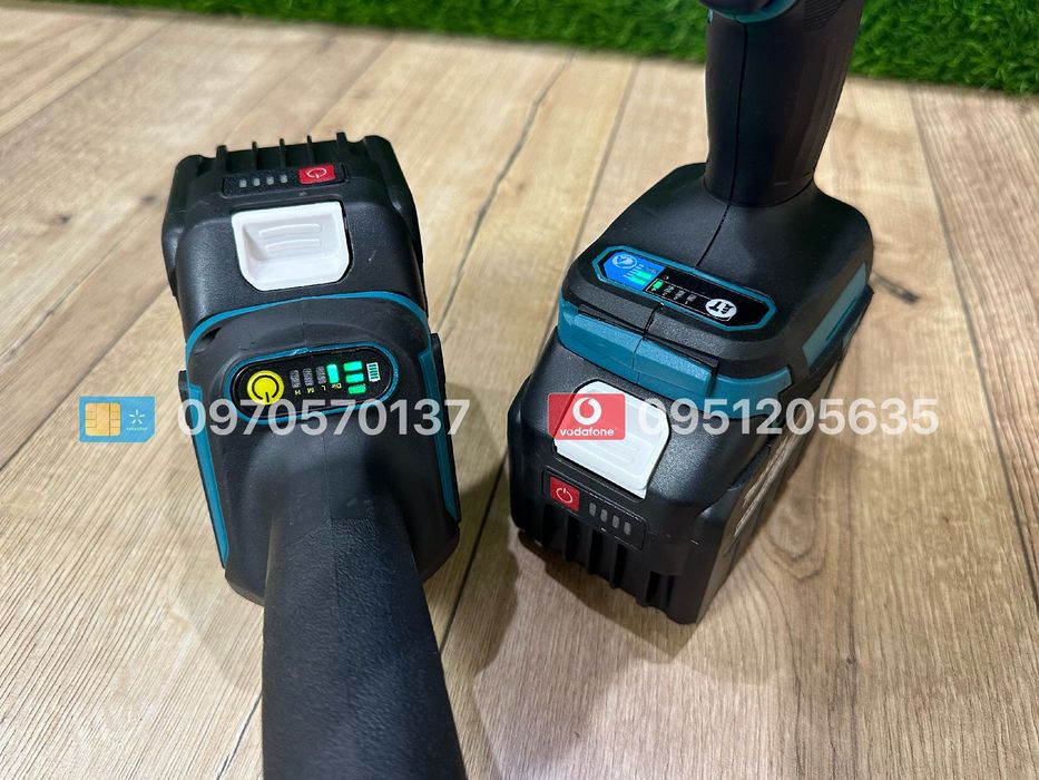 Набір акумуляторний Makita Болгарка DGA504BL Гайковерт DTW850BL 36V9Ah