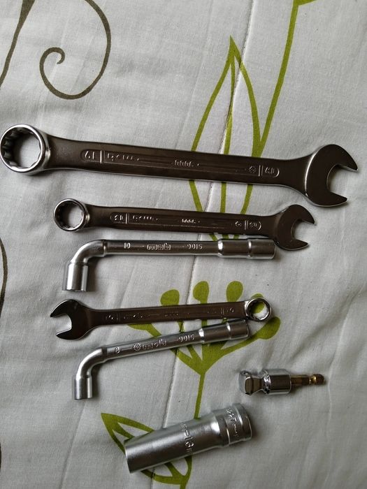 Lote de chaves Mob novas 19/13/10 de cachimbo 8/10 et adaptador 13