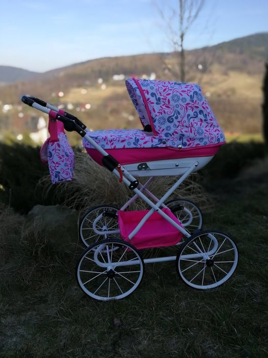 Wózek Dla Lalek Głęboki Duży Nowy Gwarancja
