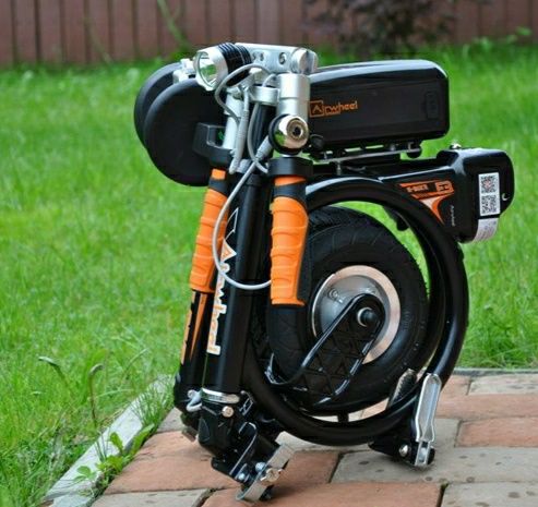 Электровелосипед складной самый компактный