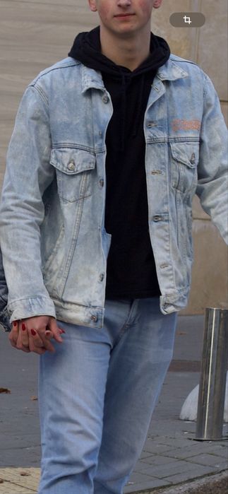 Джинсова куртка чоловіча Zara