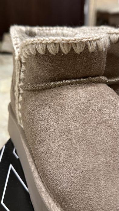 Жіночі уггі Keddo Ugg замшеві з підкладкою з вовни зимове взуття зима