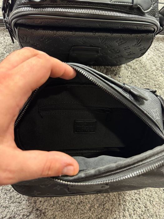 Чоловіча сумка louis Vuitton через плече луівітон