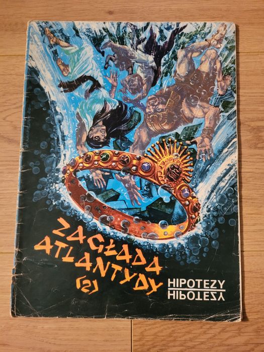 Komiks PRL Zagłada Atlantydy 2 Hipotezy