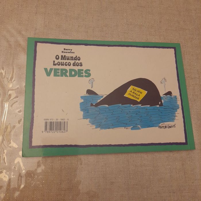 Livro "O mundo louco dos verdes"