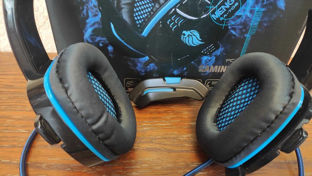 Навушники з мікрофоном Mengs (Sades) SA-708 ігрові