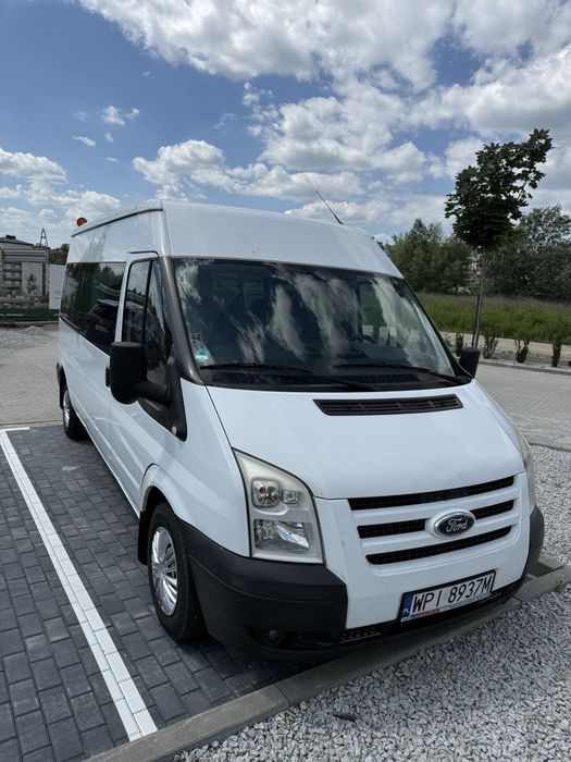 Ford Transit 2.2 TDCi L3H3 | 9-osobowy | Oryginalny przebieg 183 000 km | Książka serwisowa | Idealny stan