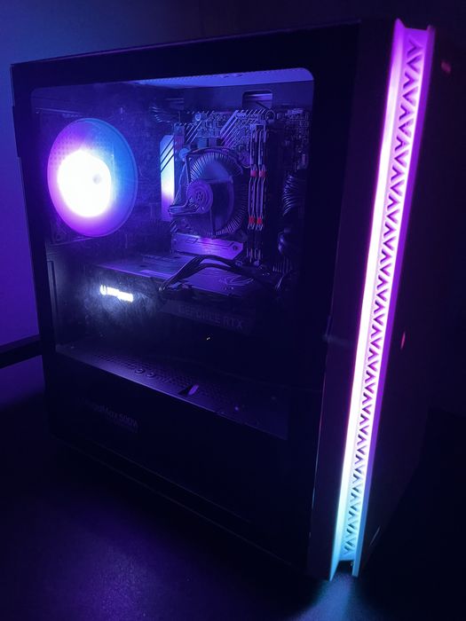 Игровой ПК i5-10400F / RTX 3060 Ti 8GB / 32GB DDR4 / SSD 500GB / Белый