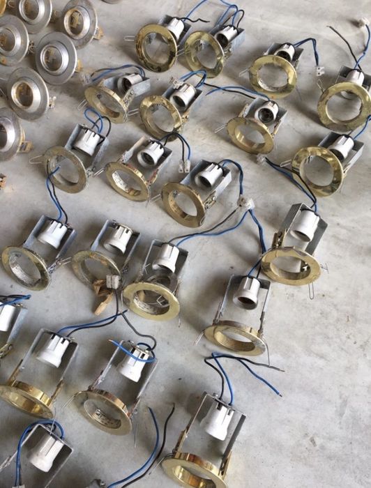 Focos projetores encastrar teto falso (lote 22)