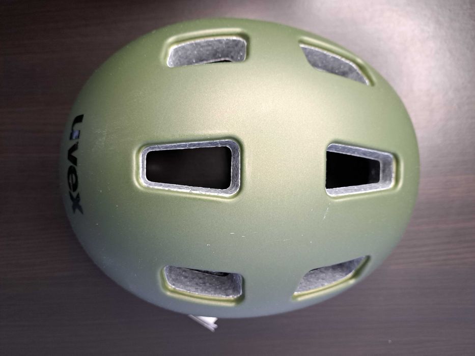 Kaski Kask rowerowy orzech Uvex HLMT 4 CC r. 55-58 cm M zielony