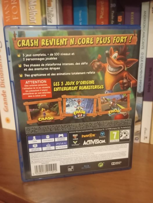 Crash Bandicoot n sane trilogy ps4