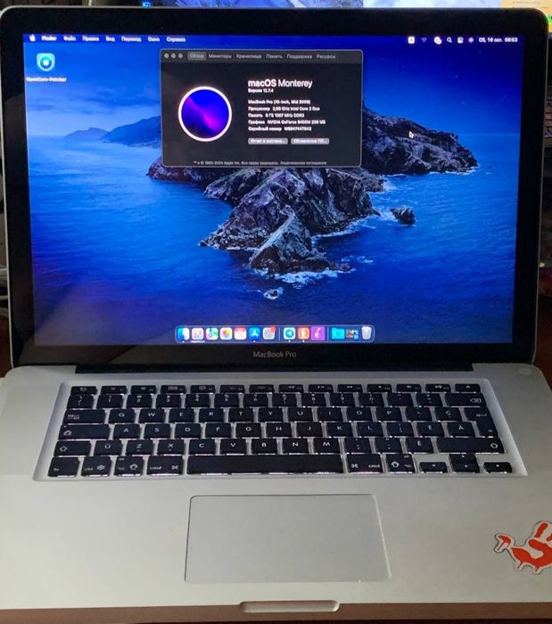 MacBook Pro 15 8/240 Monterey