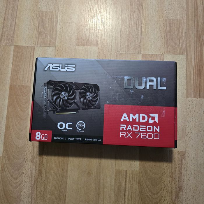 Відеокарта ASUS DUAL-RX7600-O8G-EVO (90YV0LD0-M0NA00)