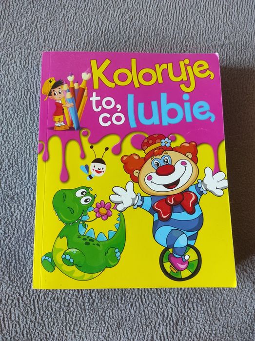 Kolorowanka "Koloruję to, co lubię"