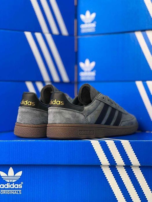 !SALE! Adidas Spezial Grey/Black 36 37 38 39 40 41 42 43 44 45 спешиал