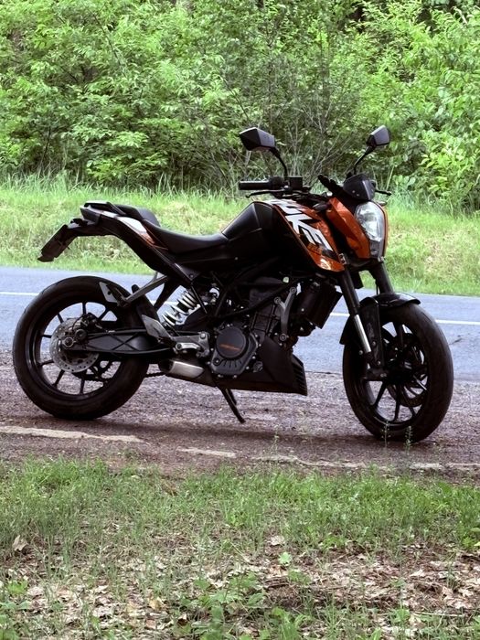 Ktm duke 125 motocykl A1 / B