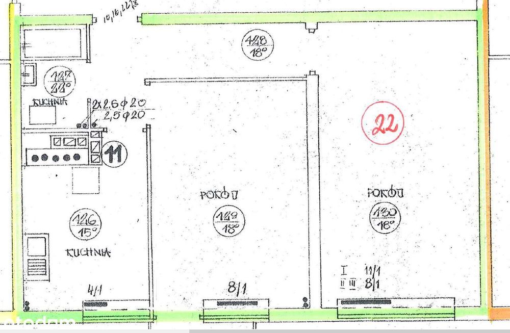 2 pokoje | 45,67 m² | balkon | centrum Otwocka ul. Krucza 1