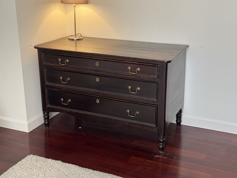 Cómoda Vintage Madeira Maciça