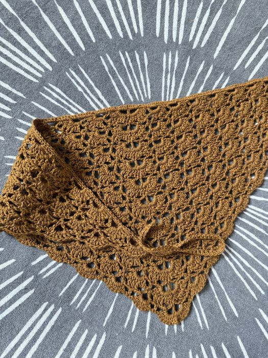 Хустка вязана ,для фотосесії