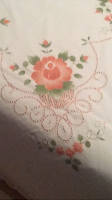 Linda toalha com guardanapos