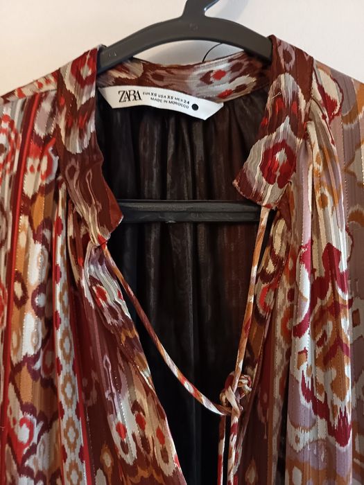 Vestido comprido Zara