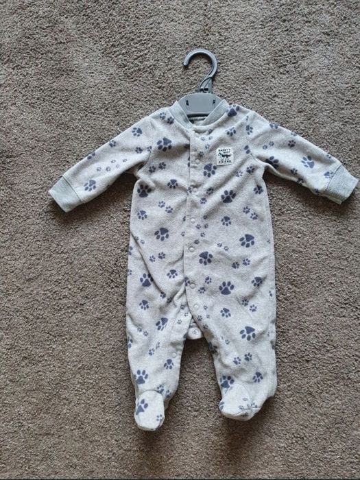 Мікрофлісовий комбінезон "лапки"