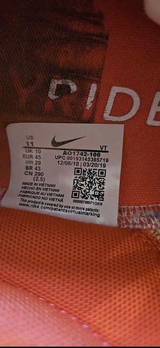 Buty sportowe Nike JOYRIDE Run rozm. 45