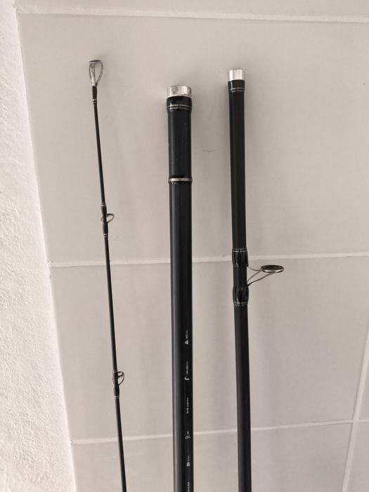 Cana Vega tactical surf 450
Comprimento fechadcabaa: 1.41m.
Secções: 6.
Peso: 560g.
Ação: Máximo 80g (melhor desempenho: 10-45g)
Teste de curva: 4kg.