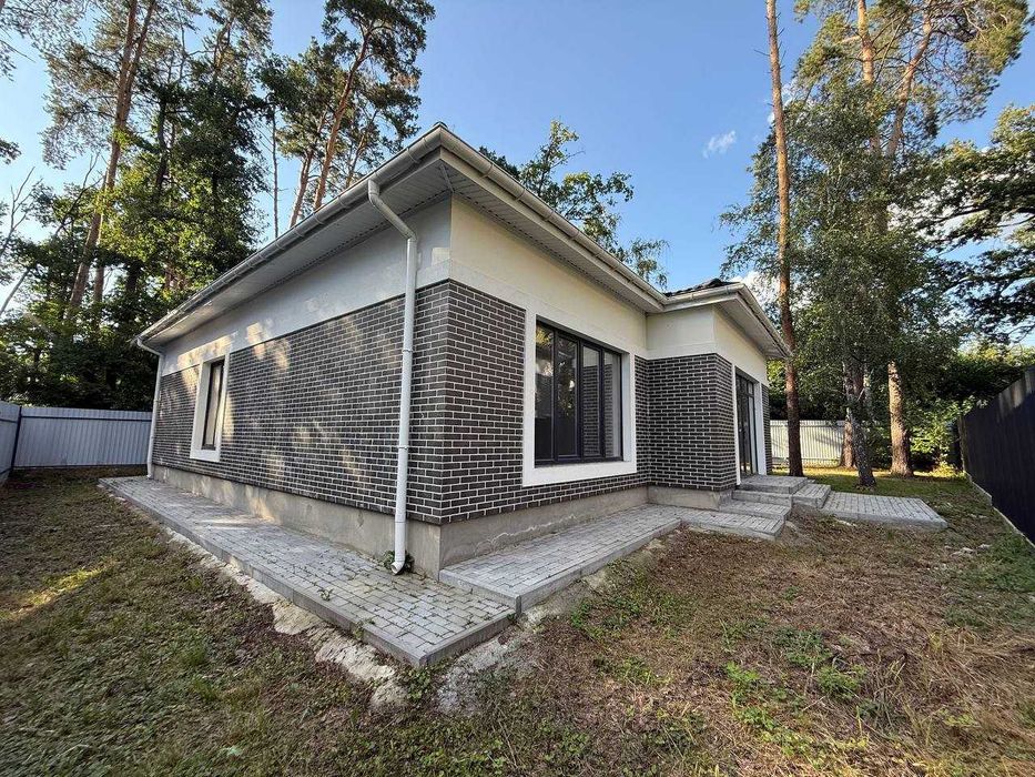 Одноповерховий будинок в лісовій Бучі,120 КВ.М, з ГАЗом