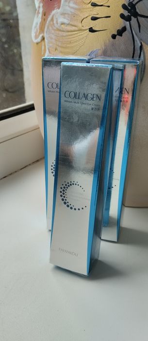 Крем з колагеном для шкіри навколо очей Collagen Whiten multi effect