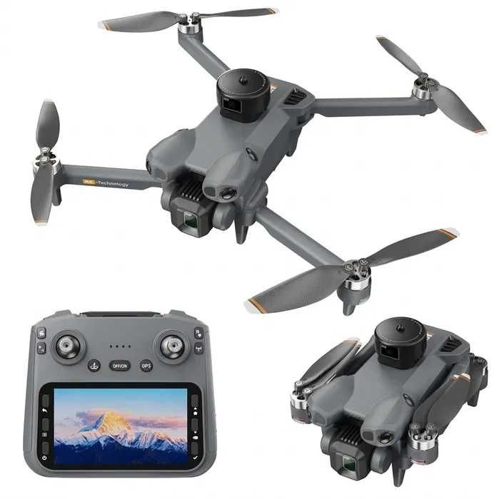 Квадрокоптер AE51 Pro, з екраном на пульту, датчиком перешкод, платіжними двигунами